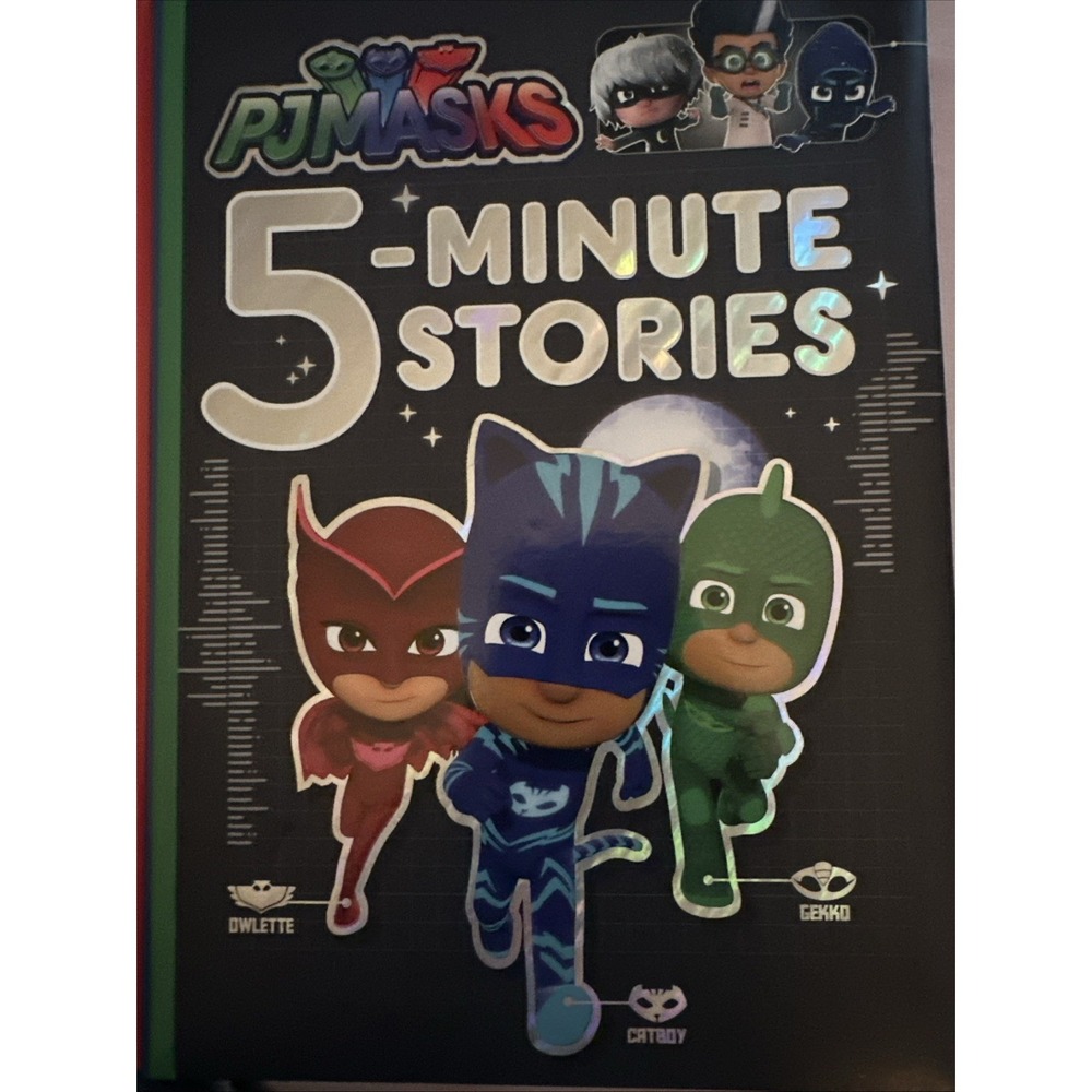 PJ Masks 5-Minute Stories by Not Available (2018, Picture Book)